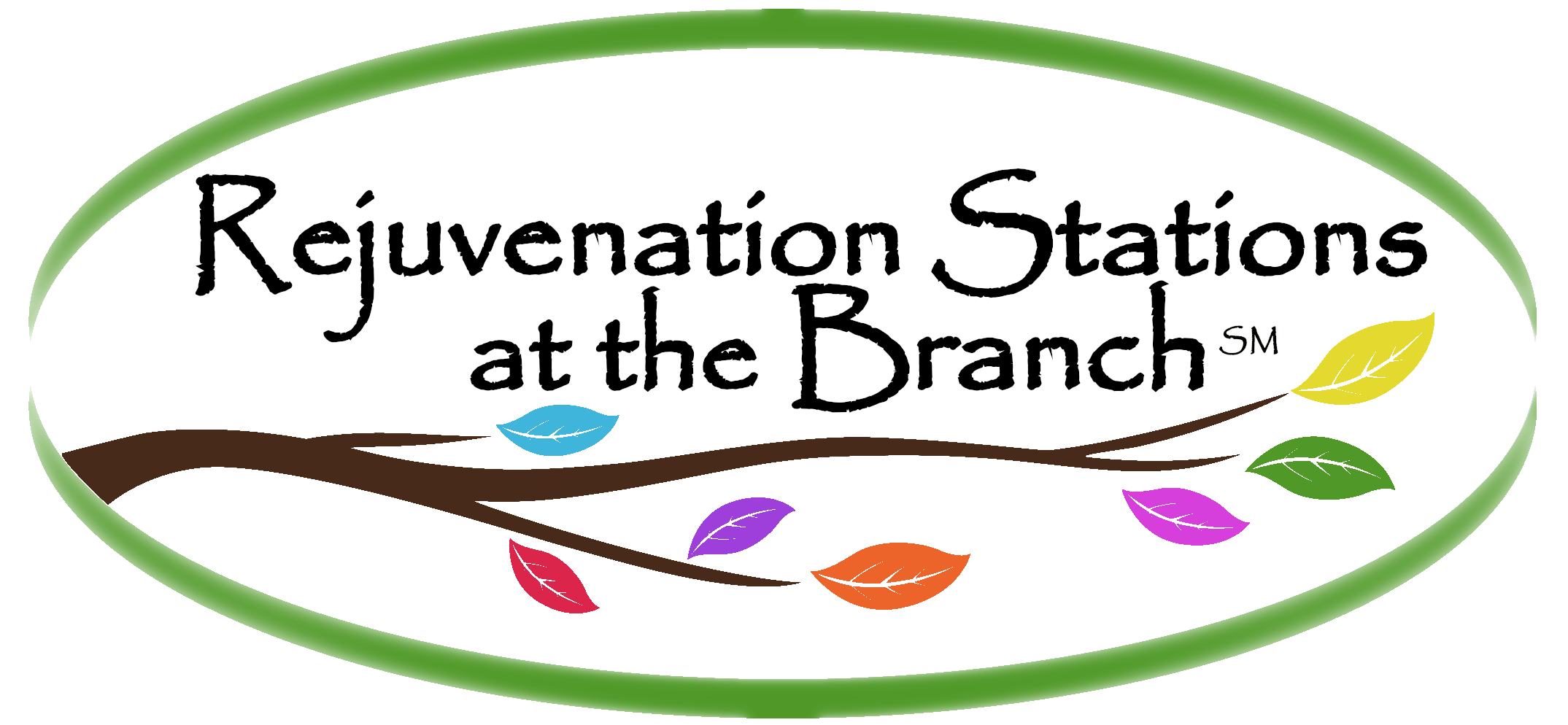 Rejuvenation Stations at the Branch Logo